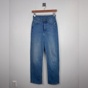 Djerf Avenue Women Straight Leg Jean Size 25